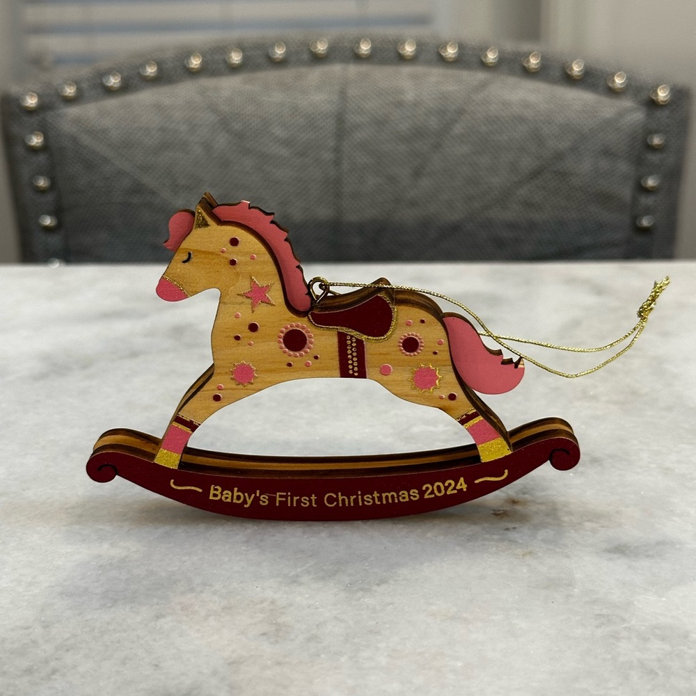 Hallmark 2024 Baby Girl’s First Christmas Ornament
